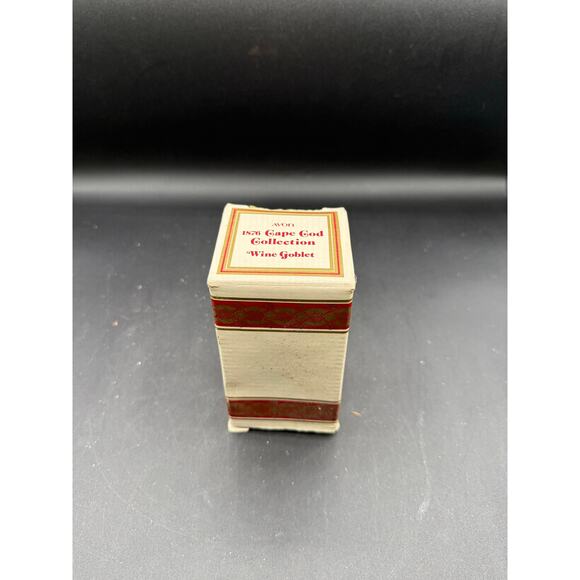 Vintage Avon 1876 Cape Cod Ruby Red Glass Wine Goblet– 4.5" Sm Cordial - Picture 8 of 8